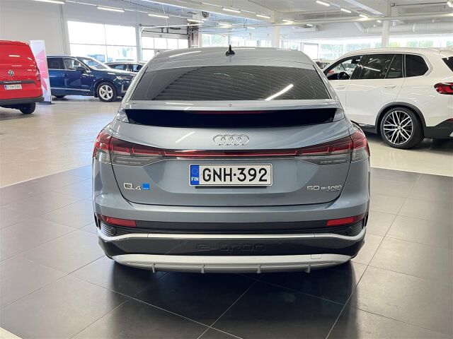 AUDI Q4 e-tron 2022 Q4 Sportback e-tron Q4 Sportback 50 e-tron quattro 220,00 kW, 1-omisteinen suomiauto! Kts. varusteet