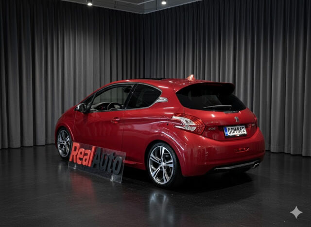 PEUGEOT 208 2013 GTI 200Hv 3ov Man 1,6i *Jakoketju vaihdettu *JBL *Panoraama *H&R Alusta *Navi *Puolinahat *Lohkolämm