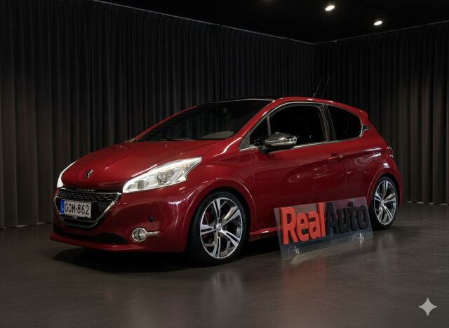 PEUGEOT 208 2013 GTI 200Hv 3ov Man 1,6i *Jakoketju vaihdettu *JBL *Panoraama *H&R Alusta *Navi *Puolinahat *Lohkolämm