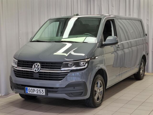 VOLKSWAGEN TRANSPORTER 2021 umpipakettiauto Pitkä 2,0 TDI 110 kW 4Motion 204M / Webasto / Koukku / P-kamera