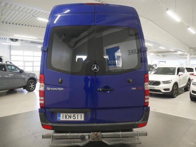 MERCEDES-BENZ Sprinter 2012 316CDI-3,5/37K keskipitkä , 1-omisteinen, alv.väh.kelpoinen, TODELLA vähän ajettu yksilö!