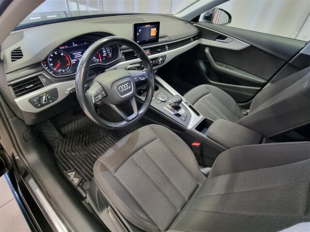 AUDI A4 2017 Sedan Pro Business 2,0 TFSI 140 kW S tronic / Suomi-Auto / Vetokoukku / M-Lämmitin