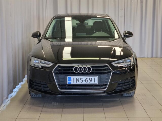 AUDI A4 2017 Sedan Pro Business 2,0 TFSI 140 kW S tronic / Suomi-Auto / Vetokoukku / M-Lämmitin