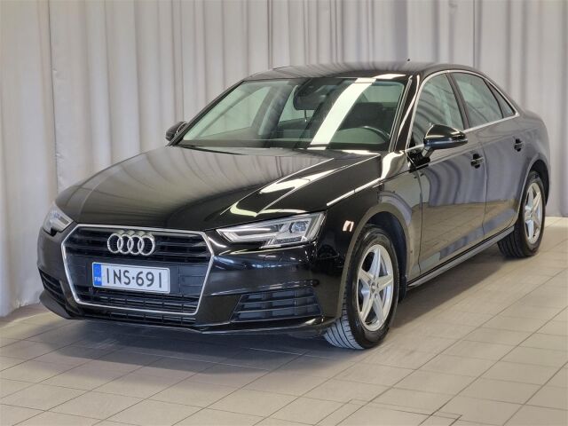 AUDI A4 2017 Sedan Pro Business 2,0 TFSI 140 kW S tronic / Suomi-Auto / Vetokoukku / M-Lämmitin