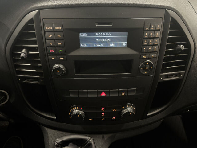 MERCEDES-BENZ Vito 2017 109CDI SIS ALV! * 1-OMISTEINEN * WEBASTO* VAKKARI* ILMASTOINTI * VANEROINTI*