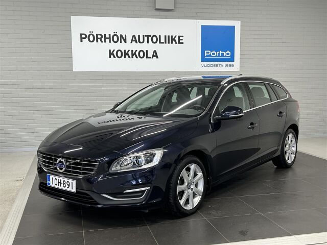 VOLVO V60 2018 D3 Business Classic Summum aut / Webasto / Navi / Keyless Go / Nahkapenkit /