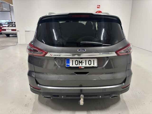 FORD S-MAX 2015 2,0TDCi Aut AWD Titanium 7Hlö *Neliveto *Adap. vakionopeudensäädin *Webasto *Koukku *Nahat *Sony Aud