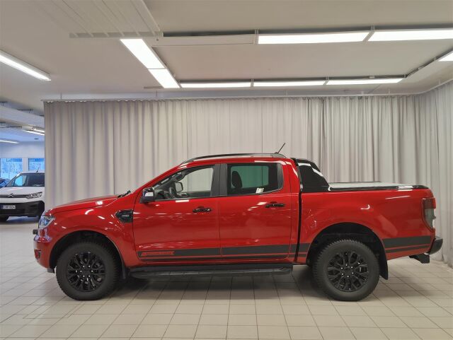 FORD Ranger 2022 Double Cab 2,0 TDCi 213 hp A10 4x4 Stormtrak ALV.vähennyskelpoinen.  Suomiauto, Lisävalot, Lavakate,