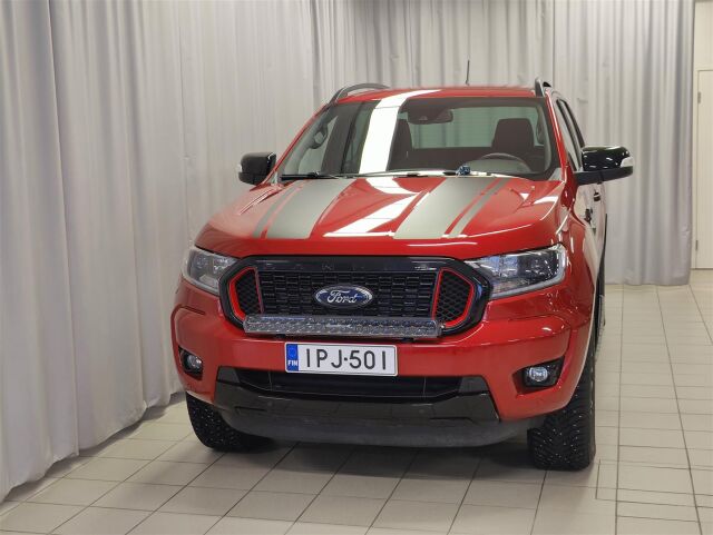 FORD Ranger 2022 Double Cab 2,0 TDCi 213 hp A10 4x4 Stormtrak ALV.vähennyskelpoinen.  Suomiauto, Lisävalot, Lavakate,