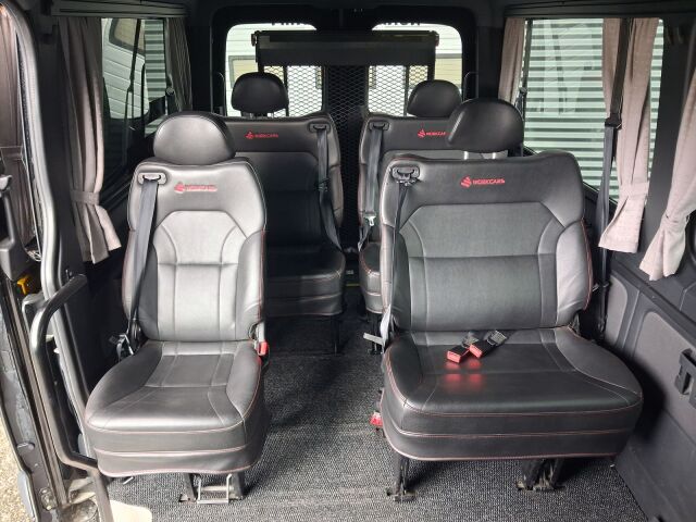 Mercedes-Benz Sprinter 2023 317CDI RWD-3,5/37 KB keskipitkä A2 A Tamlans 1+8 Esteetön/12 koulululaispaikkaa/Invahissi/Sis. Alv