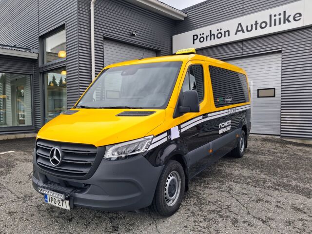 Mercedes-Benz Sprinter 2023 317CDI RWD-3,5/37 KB keskipitkä A2 A Tamlans 1+8 Esteetön/12 koulululaispaikkaa/Invahissi/Sis. Alv