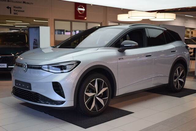 Volkswagen ID.4 2025 GTX 4MOTION 75-v Juhlamalli 250 kW, akku 79 kWh *Talvirenkaat 750€ *Heti toimitukseen!*