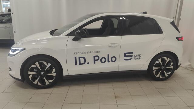 Volkswagen ID. Polo 2026 Style Launch Edition 155 kW, akku 52 kWh. Koeajettavissa 9.9. klo 13:00 alkaen!