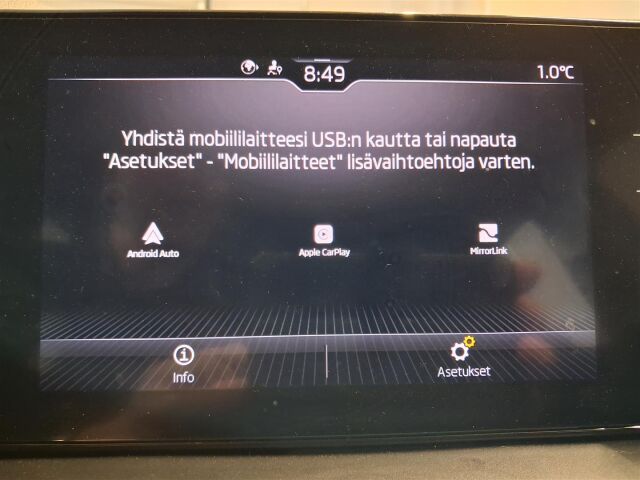 SKODA Scala 2024 1.0 TSI 110 Ambition *Kahdet renkaat / Koukku / ALV-vähennyskelpoinen*