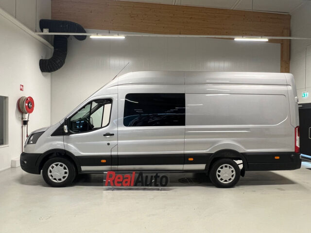 FORD Transit 2022 2.0TDCi 170HV L4H3 3+3 M-A SIS ALV! *UUSI JATKO-OHJAAMO* 3500KG VETOMASSA