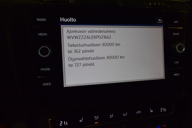 VOLKSWAGEN Golf 2018 Comfortline 1,0 TSI 85 kW (115 hv) DSG-automaatti* Superhieno* 1.omistaja*Kaukowebasto*