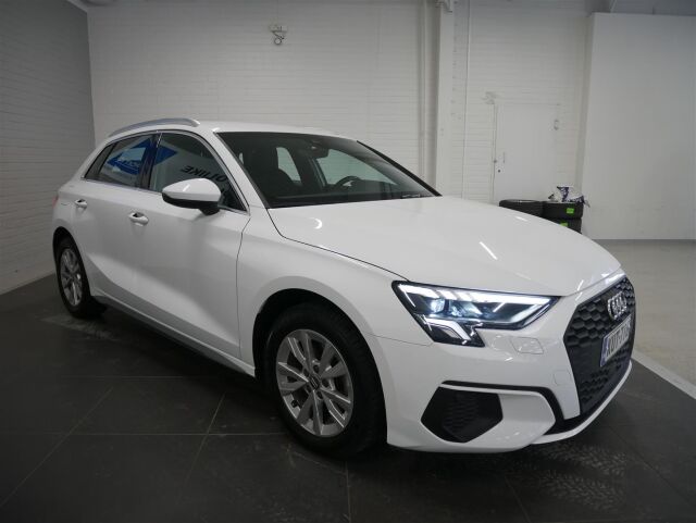 AUDI A3 2022 Sportback Progress 30 TFSI 81kW MHEV S tronic, 1-omisteinen, hyvät varusteet! MY23.