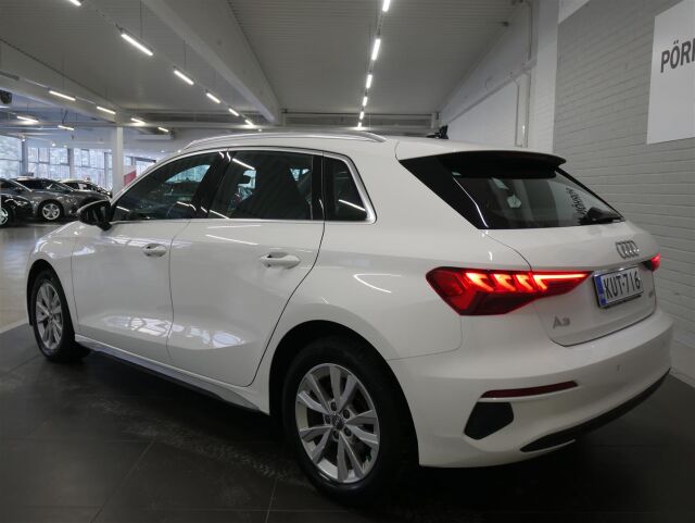 AUDI A3 2022 Sportback Progress 30 TFSI 81kW MHEV S tronic, 1-omisteinen, hyvät varusteet! MY23.