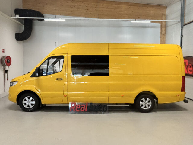 MERCEDES-BENZ Sprinter 2019 316CDI 7G-TRONIC 3+3 M-A SIS ALV! *PITKÄ SÄNKY *DISTRONIC *WEBASTO *7" MBUX