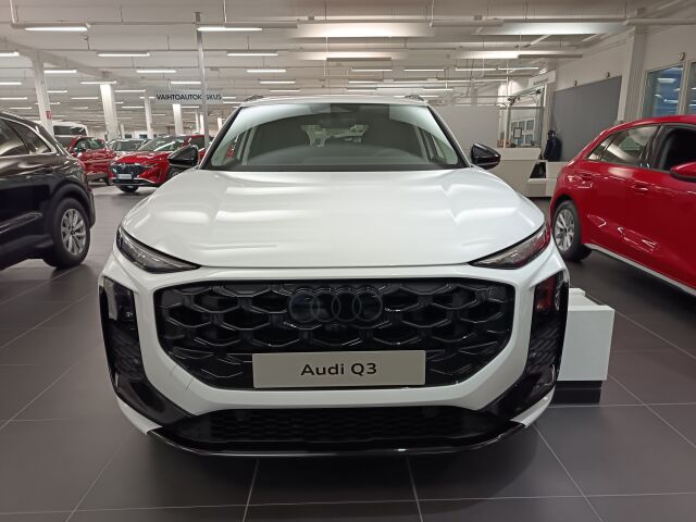 Audi Q3 2026 e-hybrid 200 kW, jatkoturva 3 vuotta / 150.000 km veloituksetta