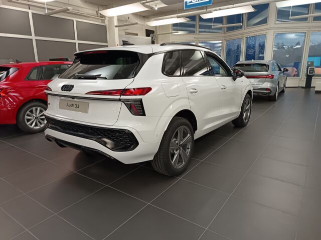 Audi Q3 2026 e-hybrid 200 kW, jatkoturva 3 vuotta / 150.000 km veloituksetta