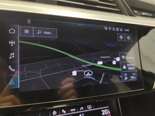 Audi Q8 e-tron 2023 Sportback 55 quattro Progress S line * 1 omistaja / Vetokoukku / ACC / P-kamera / Navi / Bang & Oluf