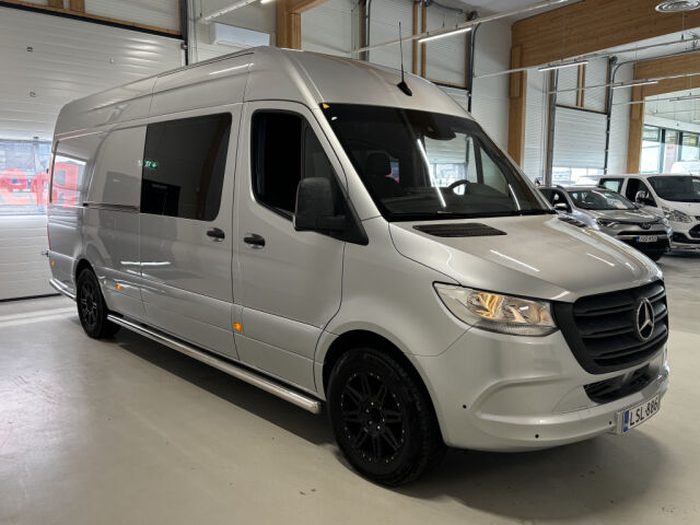 MERCEDES-BENZ Sprinter 2019 314CDI 7G-TRONIC 2+3 M-A SIS ALV! *UUDELLA JATKO-OHJAAMOLLA* 20 ALUT *VAKKARI *ILMASTOINTI*