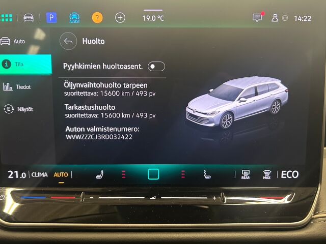 VOLKSWAGEN Passat 2025 Variant Elegance eHybrid 200 kW DSG-automaatti. Yhdeltä omistajalta. Vetokoukku