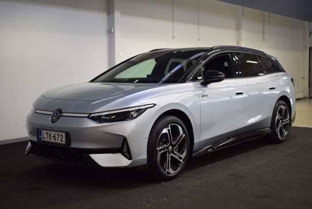 Volkswagen ID.7 2025 Tourer GTX 4MOTION 75-v Juhlamalli 250 kW, akku 86 kWh
