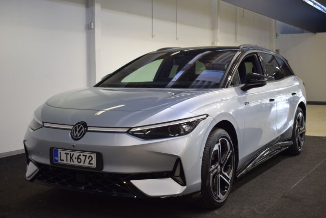 Volkswagen ID.7 2025 Tourer GTX 4MOTION 75-v Juhlamalli 250 kW, akku 86 kWh
