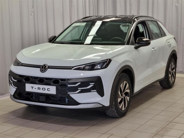Volkswagen T-Roc 2026 Comfort 1,5 eTSI 85 kW (MHEV) DSG-automaatti, Heti Toimitukseen!