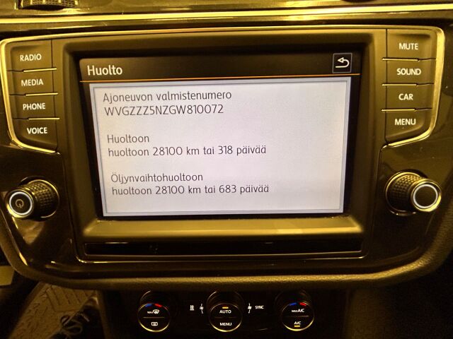 VOLKSWAGEN Tiguan 2016 Comfortline 2,0 TDI SCR 110 kW (150 hv) 4MOTION DSG-automaatti