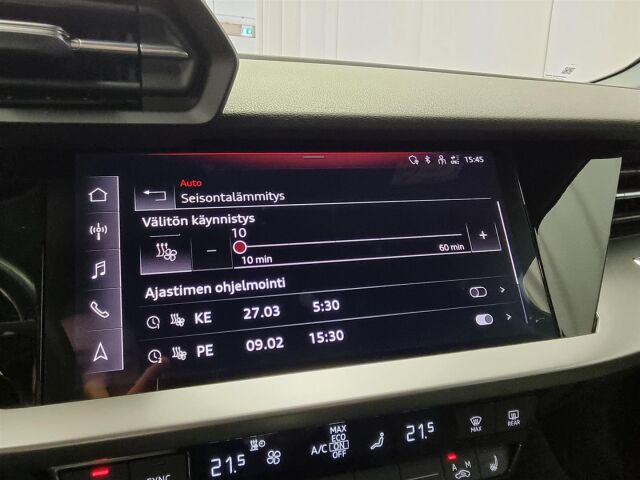 AUDI A3 2022 Sportback Business 30 TFSI 81kW MHEV S tronic * Vetokoukku, Polttoainekäyttöinen lisälämmitin, Urhei