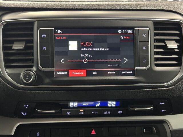 Citroen Spacetourer 2022 BlueHDi 145 Shuttle XL EAT8 Automaatti, 1-omisteinen, alv.väh.kelpoinen! Siisti yksilö!