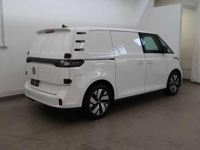 Volkswagen ID. Buzz 2025 Cargo 250kW PRO 79 kWh 4Motion Business.Tehokas neliveto hyvillä varusteilla.