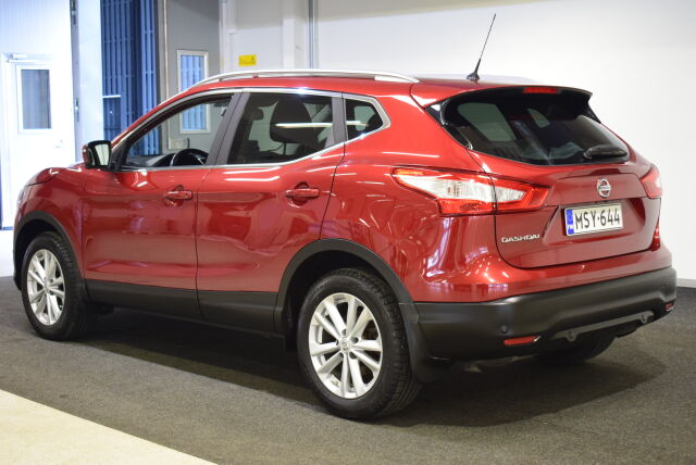 NISSAN Qashqai 2016 DIG-T 115 Business 360 2WD 6M/T E6 17" Leather* Nahkasisusta, peruutuskamera*