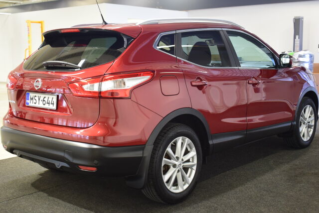 NISSAN Qashqai 2016 DIG-T 115 Business 360 2WD 6M/T E6 17" Leather* Nahkasisusta, peruutuskamera*