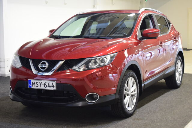 NISSAN Qashqai 2016 DIG-T 115 Business 360 2WD 6M/T E6 17" Leather* Nahkasisusta, peruutuskamera*