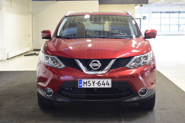 NISSAN Qashqai 2016 DIG-T 115 Business 360 2WD 6M/T E6 17" Leather* Nahkasisusta, peruutuskamera*