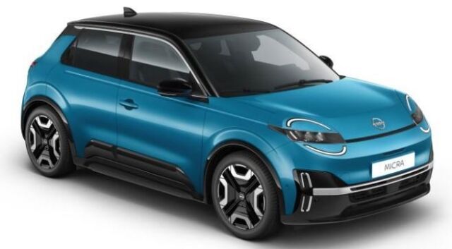 Nissan Micra 2026 Micra 52kWh Evolve. Huippuvarusteltu sähköauto.