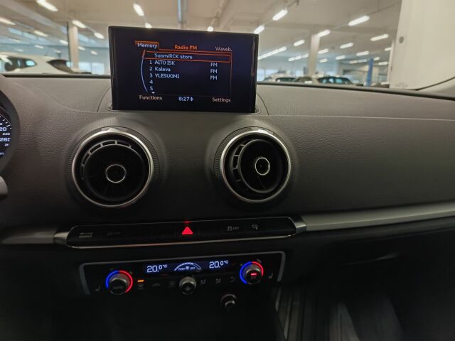 AUDI A3 2014 Sportback Business Sport 1,4 TFSI 92 kW S trn*TYYLIKÄS JA TARKASTI PIDETTY YKSILÖ*