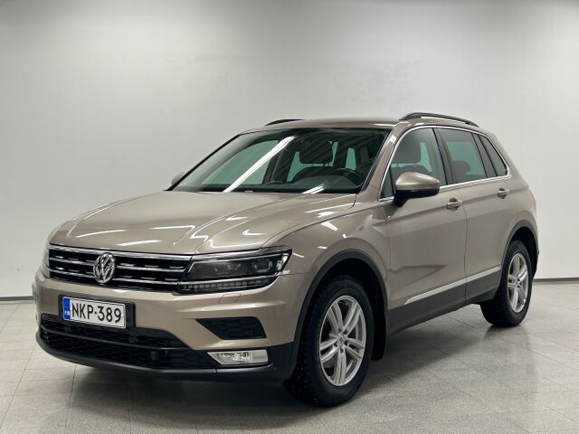 VOLKSWAGEN Tiguan 2017 Comfortline 2,0 TDI SCR 110 kW (150 hv) 4MOTION DSG-automaatti. Siisti ja vähän ajettu.