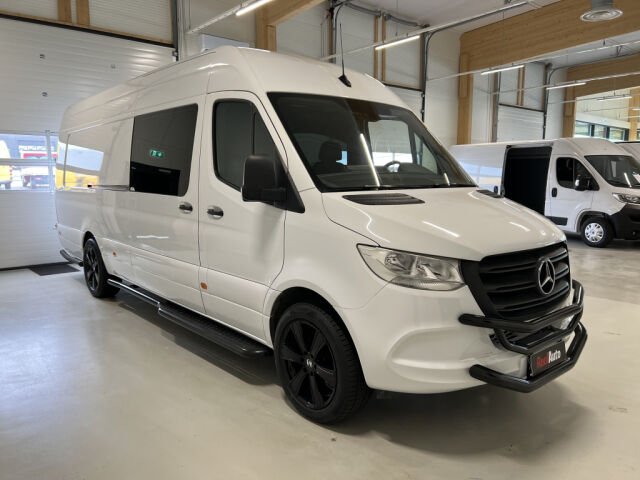 MERCEDES-BENZ Sprinter 2019 316CDI 7G-TRONIC XXL 2+3 M-A SIS ALV! *3,2M TAVARATILA *UUSI JATKO-OHJAAMO