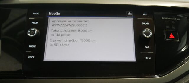 VOLKSWAGEN Polo 2020 Style 1,0 TSI 70 kW DSG-automaatti