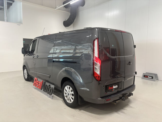 FORD Transit Custom 2019 2.0TDCI 170HV AUT L2H1 LIMITED SIS ALV! *LÄPIJUOSTAVA, *WEBASTO, *HYLLYT, *NÄYTTÖSOITIN, *KOUKKU