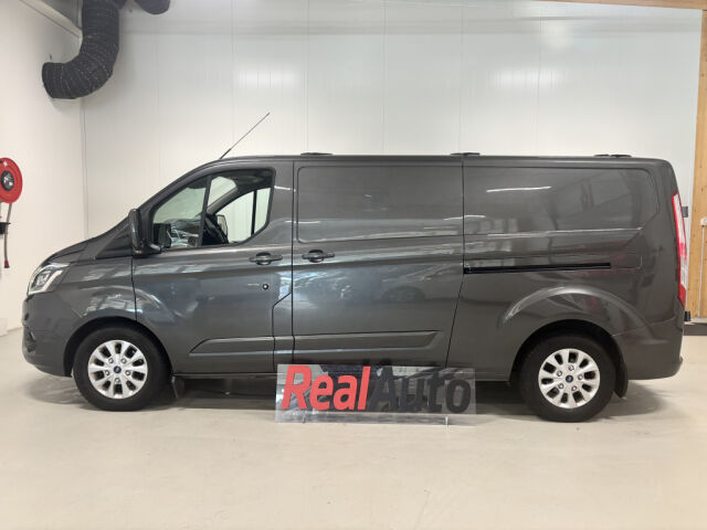 FORD Transit Custom 2019 2.0TDCI 170HV AUT L2H1 LIMITED SIS ALV! *LÄPIJUOSTAVA, *WEBASTO, *HYLLYT, *NÄYTTÖSOITIN, *KOUKKU