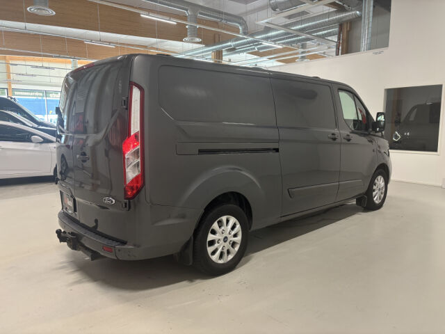 FORD Transit Custom 2019 2.0TDCI 170HV AUT L2H1 LIMITED SIS ALV! *LÄPIJUOSTAVA, *WEBASTO, *HYLLYT, *NÄYTTÖSOITIN, *KOUKKU