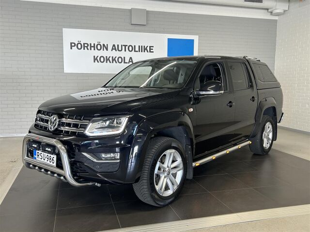 VOLKSWAGEN Amarok 2017 DC Highline 3,0 TDI 150kW 4MOTION 3080kg 2-paikkainen / ALV / 1-om / Webasto / Kamera / Hieno!