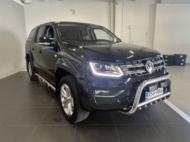 VOLKSWAGEN Amarok 2017 DC Highline 3,0 TDI 150kW 4MOTION 3080kg 2-paikkainen / ALV / 1-om / Webasto / Kamera / Hieno!