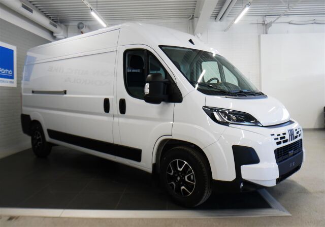 Fiat Ducato 2025 Multijet3 140 L3H2 MT / ALV / 2 x renkaat / Vanerointi / Koukku / LED-valot / P.kamera / Webasto /